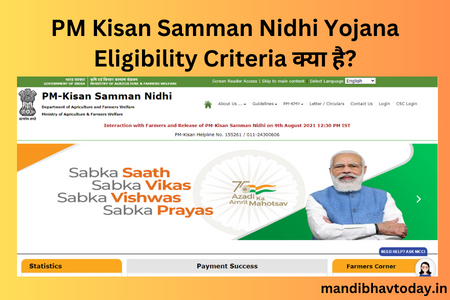 PM Kisan Samman Nidhi Yojana Eligibility Criteria क्या है