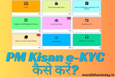 PM Kisan e-KYC कैसे करें?